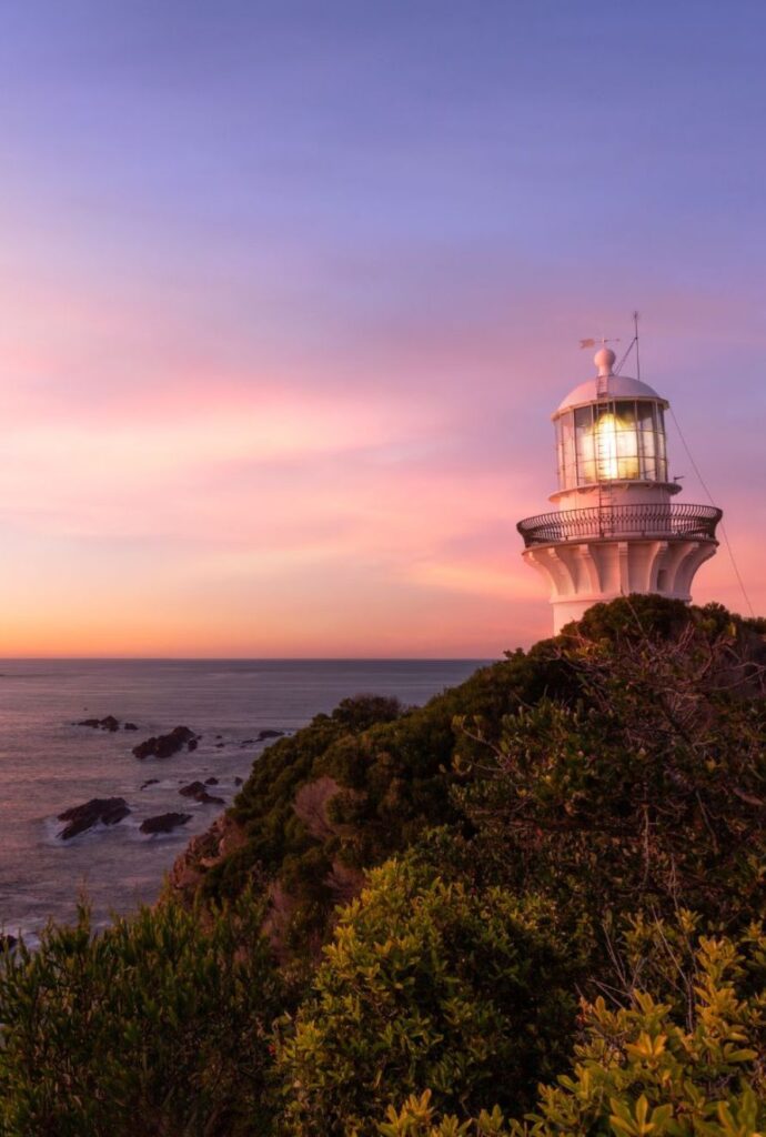 Seal Rocks Sugarloaf Point Lighthouse Myall Lakes Accommodation
